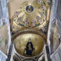 Spectacular Monastery in the mountains 