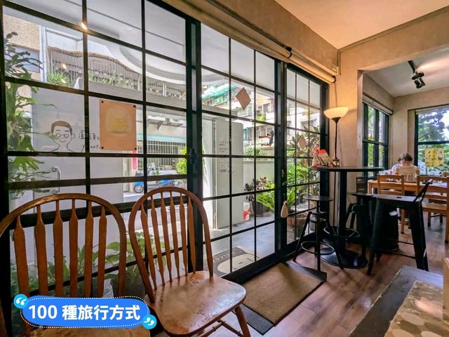 台南-溫馨親切的寵物友善咖啡：圓頭咖啡
