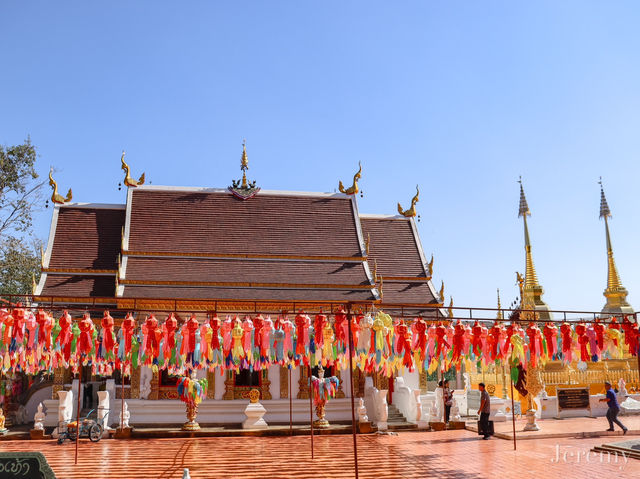 รีวิว วัดพระธาตุดอยตุง🛕(แนะนำการขอพร) 