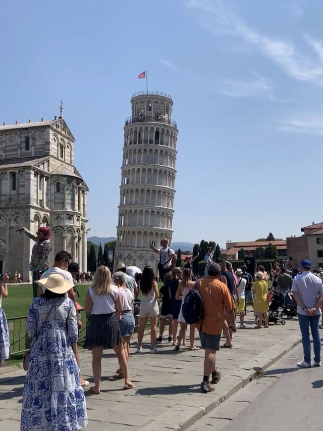 🇮🇹意大利旅行·人生必須推一次的比薩斜塔🍕