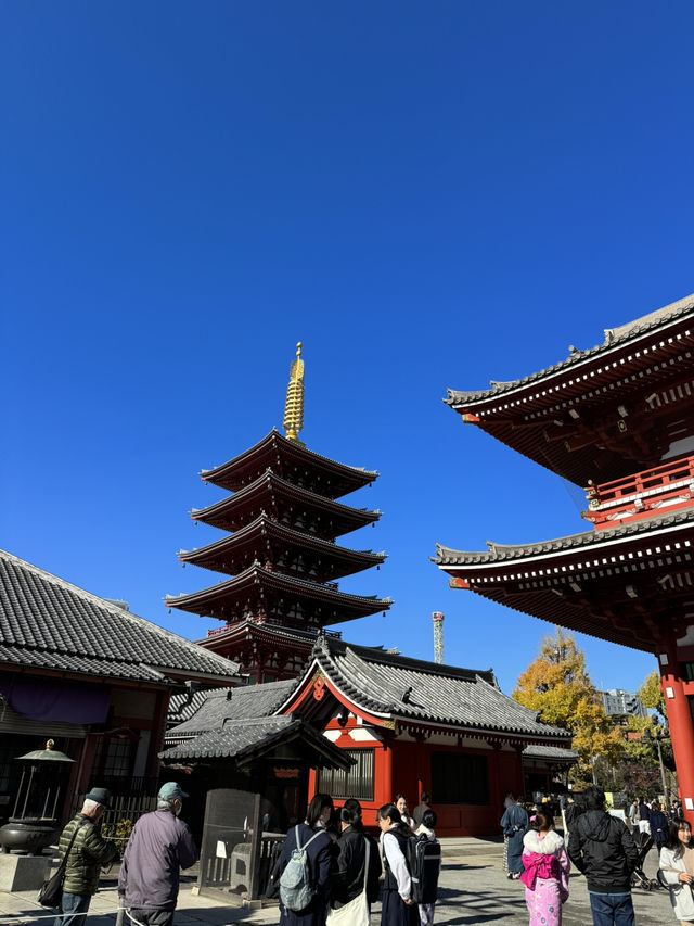 ไหว้พระที่ Sensoji Temple 🙏🏻