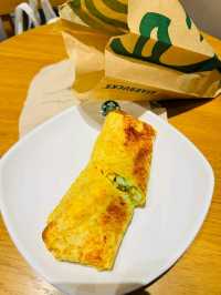 Starbucks Nasi Lemak Crepe