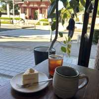【大阪/天王寺】お寺を見ながらコーヒー☕️
