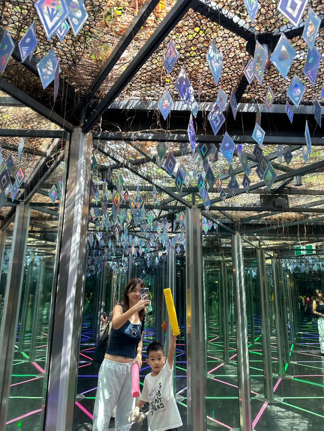 Visit to this awesome canopy park jewel changi 🇸🇬