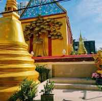 泰國曼谷湄南河畔皇家古跡寺廟景點:Wat Wiset Kan，適合拍照📸打卡