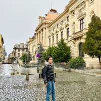 Bucharest Golden Glow Old Town