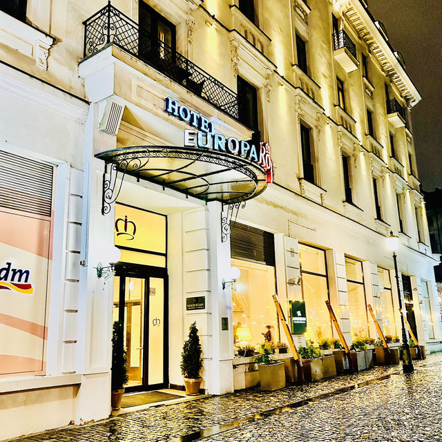 Bucharest Golden Glow Old Town