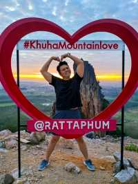 Hiking Up Khuha Mountain in Rattaphum