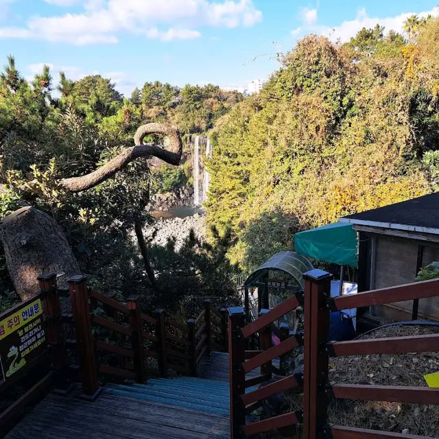 Jeongbang Waterfall