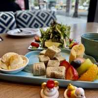 高雄大立百貨公司1樓蔦屋書店的美食餐廳（茶屋）輕食非吃不可