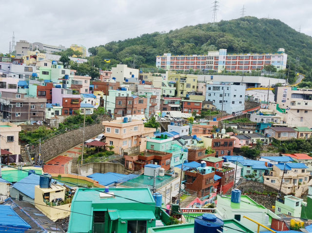 🇰🇷釜山這些小屋太可愛色彩繽紛了💝 