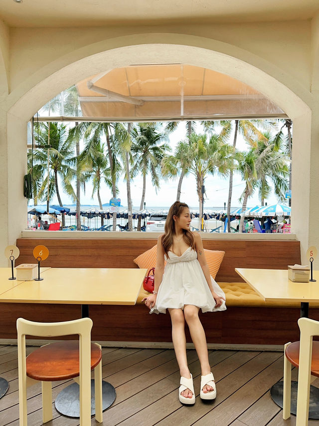 คาเฟ่ริมทะเลบางแสน 📍หาดวอนภา🏖️