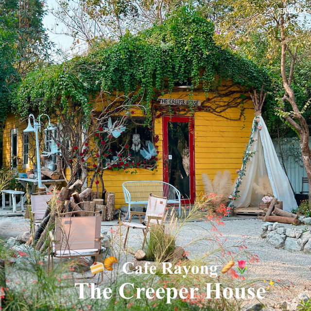   #TheCreeperHouse #คาเฟ่ระยอง #คาเฟ่สวนสวย  ✨🌷 