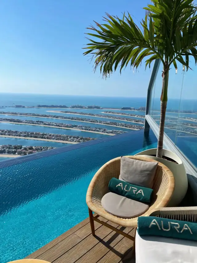 A beautiful trip to Aura skypool ❤️