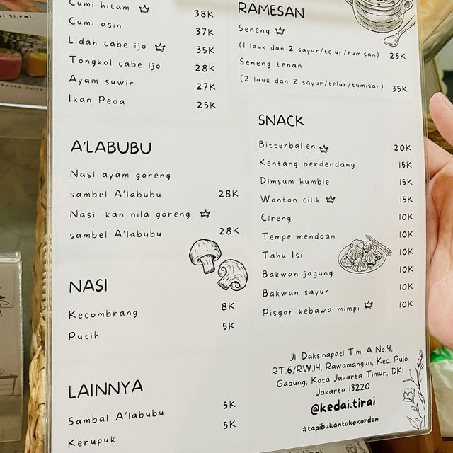 Kedai Tirai: A Culinary Retreat Beyond the Veil 