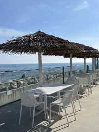 야외 오션뷰 테라스가 있는 경주 대형 베이커리 카페