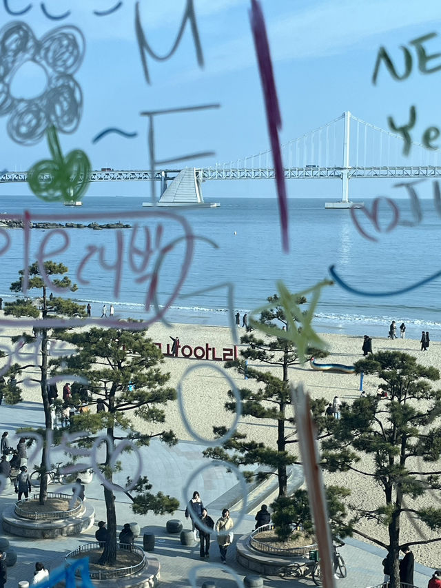 바다가 바로 앞인 위치 좋은 광안리호텔🏩