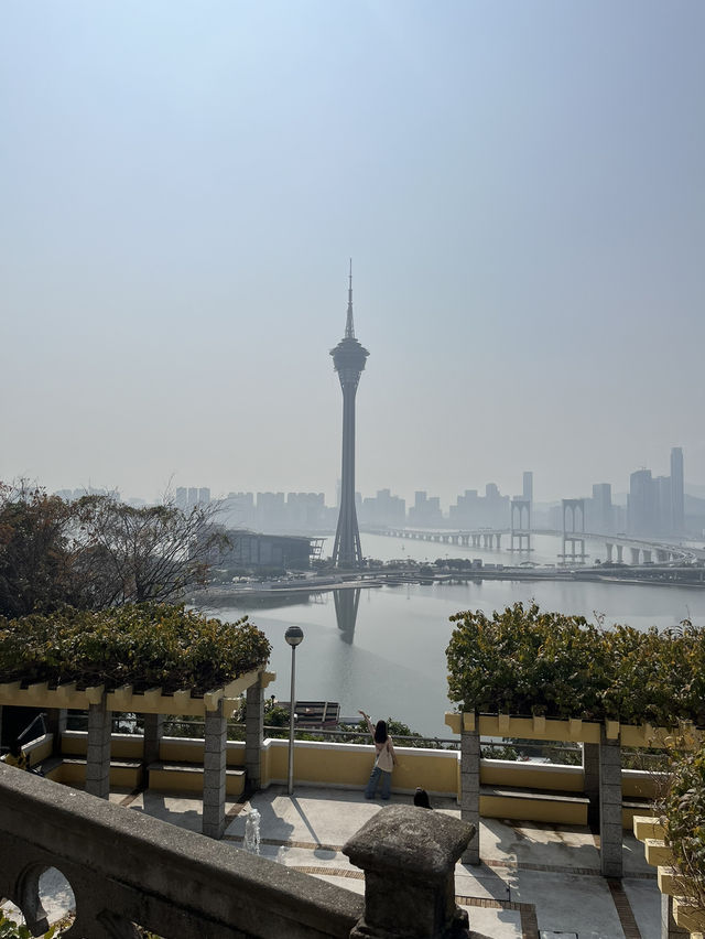 澳門🇲🇴主教山聖堂⛪️眺望台🔭🌤️