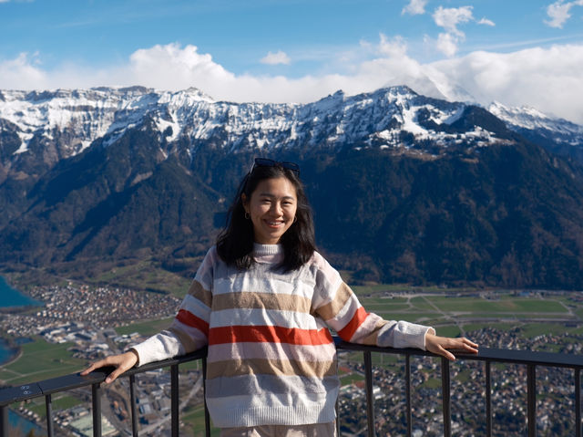 Hiking Up Harder Kulm in March: A Swiss Adventure! 🏔️