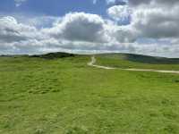 Road to the summit of Mam Tor