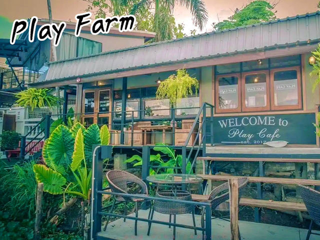 Play Farm ร้านอาหารริมน้ำสมุทรปราการ