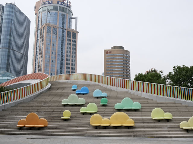 ⭐️ The North Bund ⭐️ Viewing Point for the Oriental Pearl Tower in Shanghai.