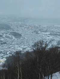 小樽春雪~天狗山觀景台及天狗山神社