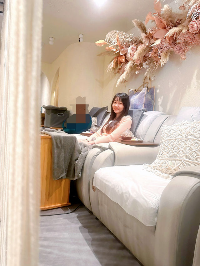 放工即到「沐舍」全身鬆一鬆💆🏻‍♀️ 勁鍾意按摩，去布吉旅行時，日日都會按摩😍 返到香港都會搵地方鬆一鬆 之前尖沙咀做完嘢經過呢間「沐舍」好多次 都無時間入去試吓，今日終於就到時間嚟鬆一鬆  我