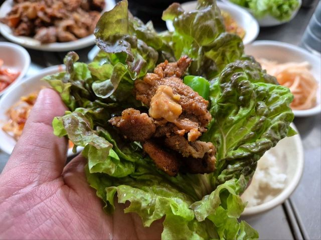 🇰🇷서울 동대문시장 백반 맛집🍱송정식당💛