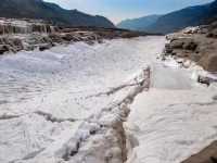 Hukou Waterfall Transformed: A Frozen Masterpiece