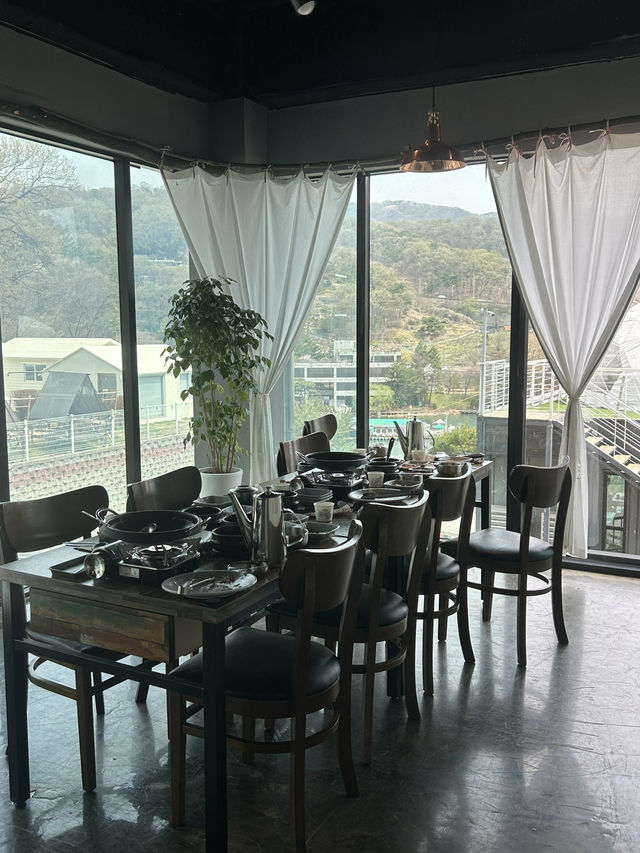 청주 자연뷰 보면서 한상 가득! 풍경한상🍽️🌿🥢