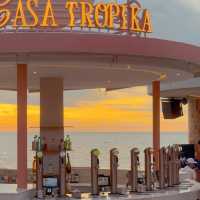 ดูพระอาทิตย์ตกดินที่ 🌅⛱️  Casa Tropika Bangsaen