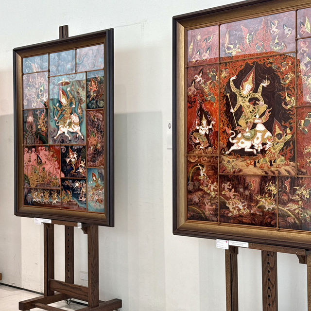Discover Thai Elegance at a Traditional Art Exhibition