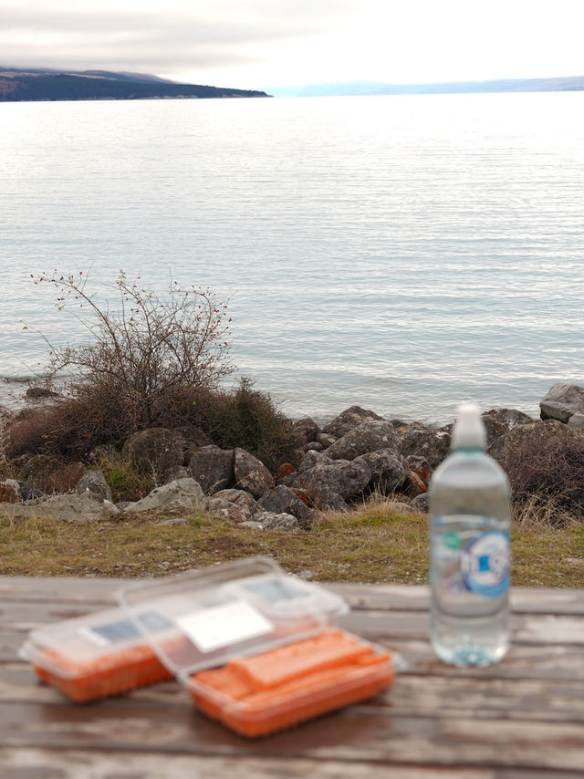 紐西蘭南島🐟Mt Cook三文魚刺身🧡邊歎三文魚邊睇壯麗雪山