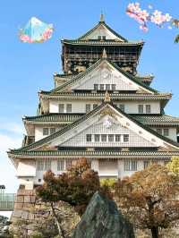 🏯 Royal Vibes Only! A Day at Osaka Castle 🌸