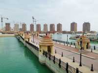 April Stroll in Doha’s Marina Mirage