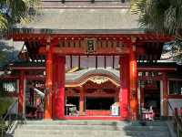 Spring Bliss at Aoshima Shrine