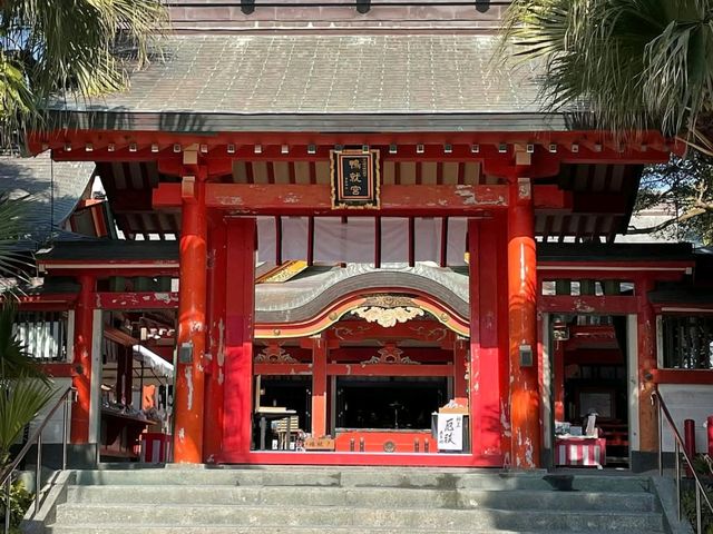 Spring Bliss at Aoshima Shrine