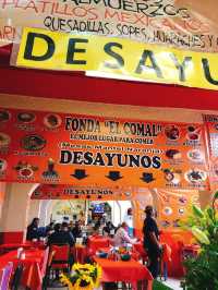 🌮【メキシコの朝ごはん旅レポ】「Fonda El Comal」でローカルな味を堪能！