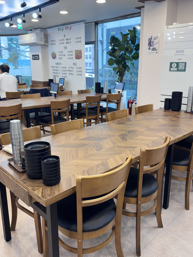 서울 강남 이곳에서만 먹을 수 있는 아구불고기 맛 집,아구아구