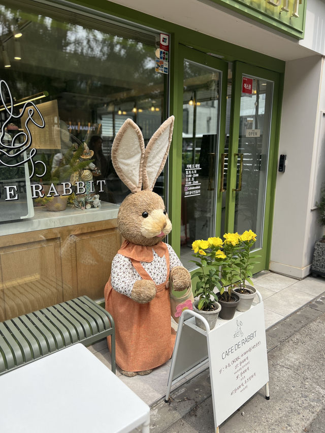 🐇 “동화 속 토끼굴로 들어간 듯한 오후 – 연남동 Cafe de Rabbit”