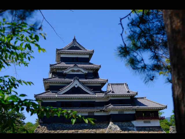 🏯長野・松本城｜国宝の黒壁が映える美しき城郭