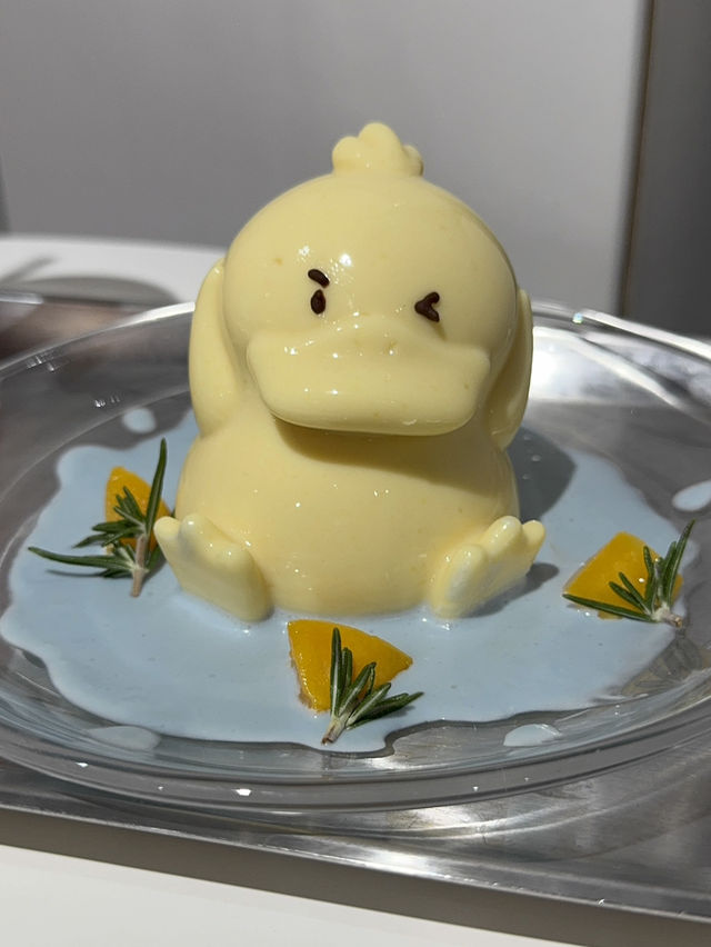 ぷるぷるかわいい！アヒルプリン♡