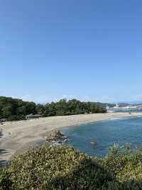 高知桂浜海灘（注意防曬）