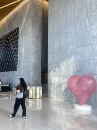 【韓国】場所はヨイドの高層ビル！韓国アート