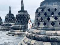 Steps Through Time: A Soulful Morning at Borobudur