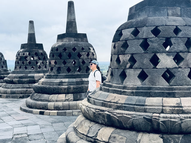Steps Through Time: A Soulful Morning at Borobudur