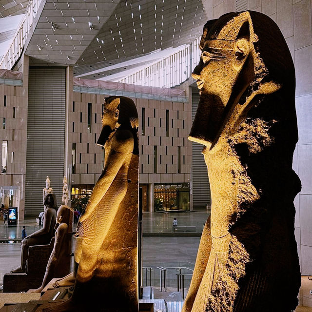Time Travel at Dawn: First Entry to the Grand Egyptian Museum