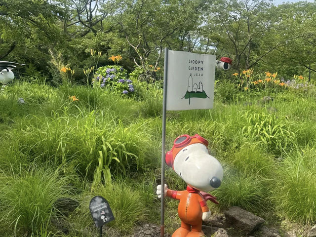 Lost in Snoopy's World: My Trip to Jeju Snoopy Garden! 🐶💖
