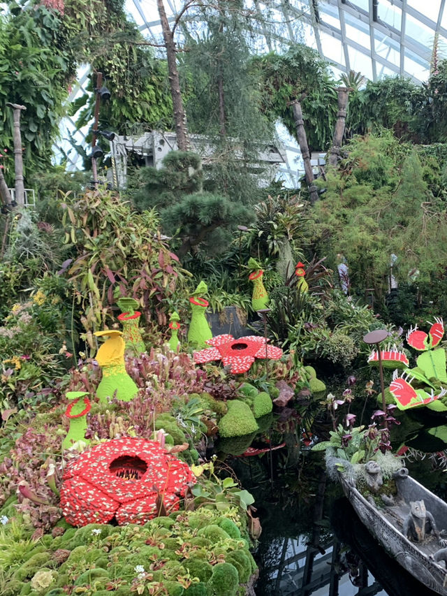 🌿 Cloud Forest — Singapore’s Climate-Controlled Paradise